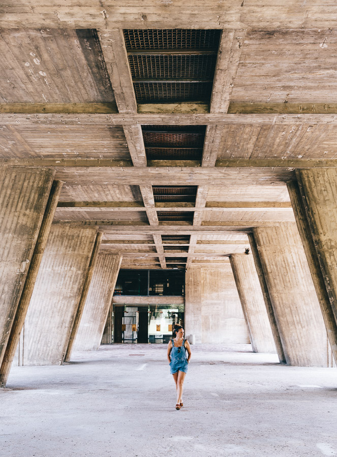 Corbusier building in Marseille