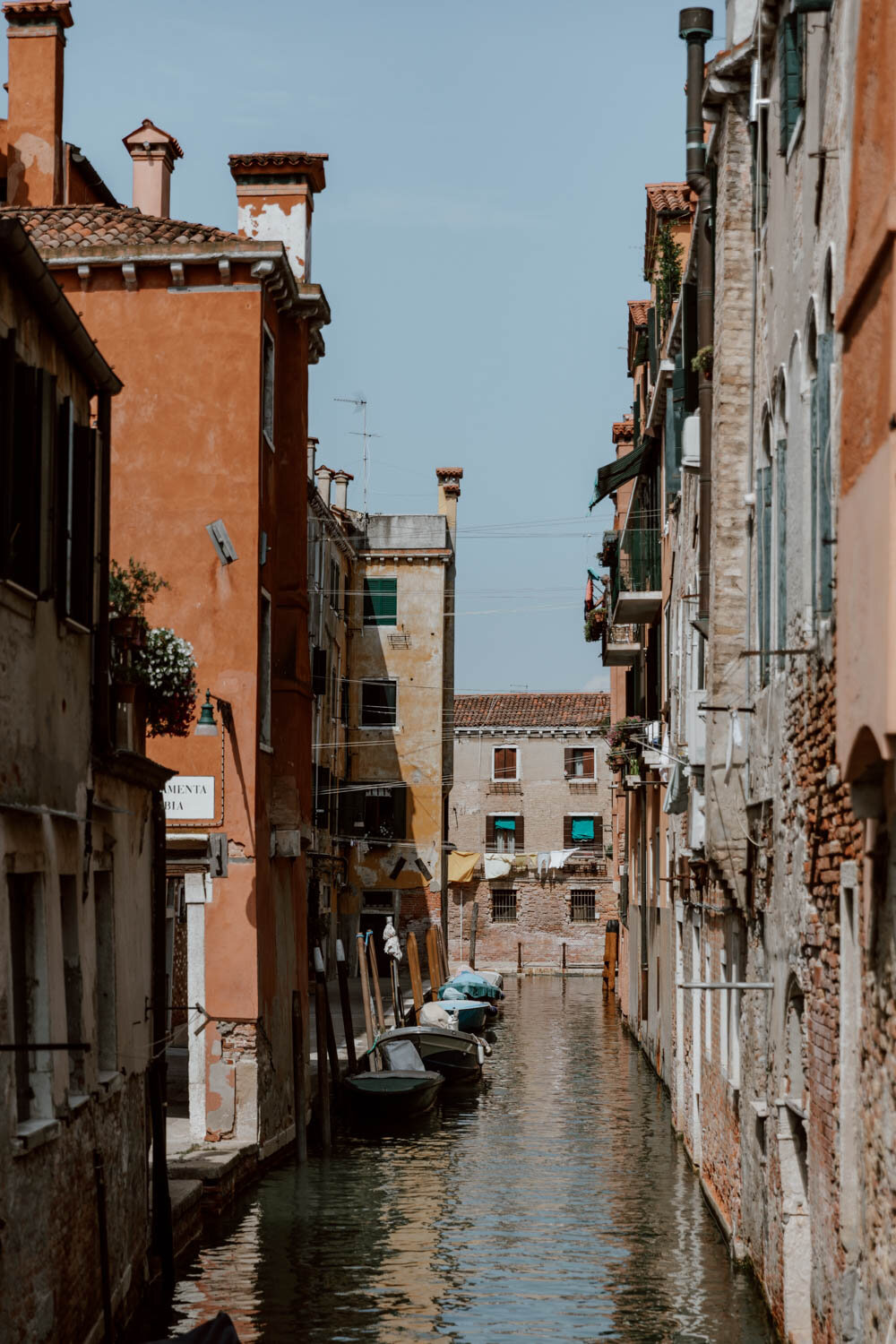 Canals in Canereggio Venice