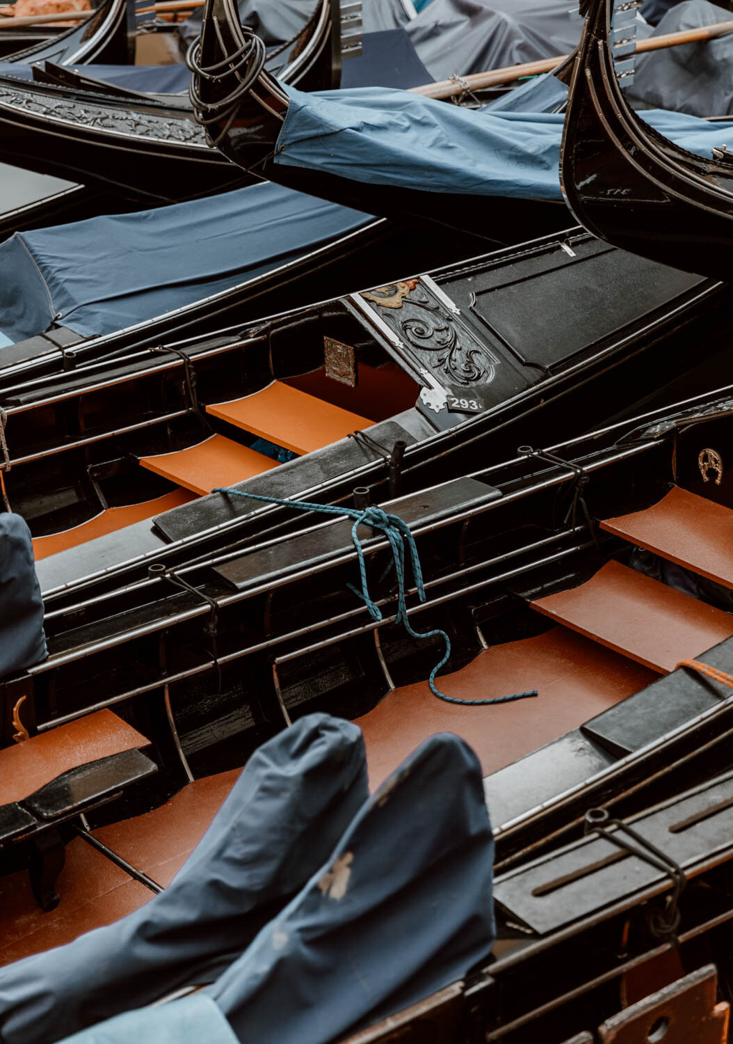 Gondola Boats in Venice