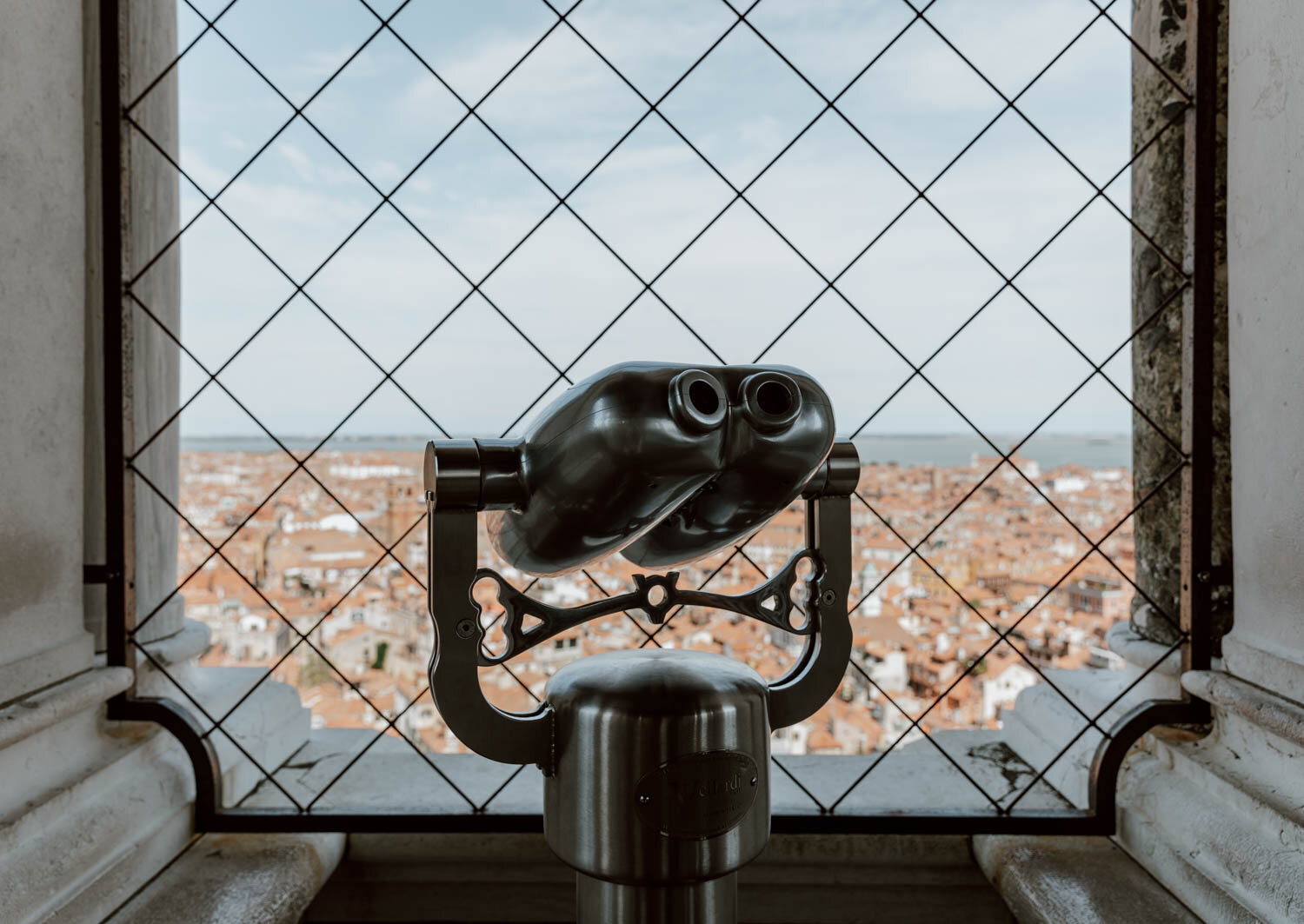 Views from St Mark's Campanile Venice