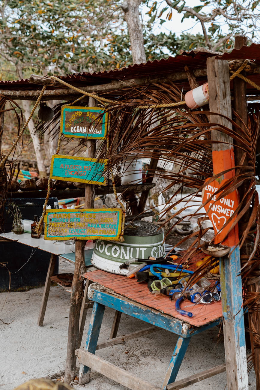 Cocoloco cocktail shack in Providencia