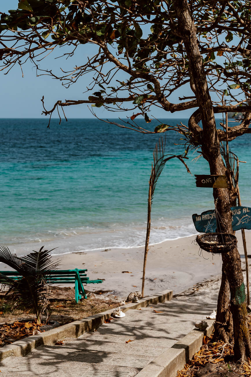 Almond Bay Beach in Providencia, Colombia