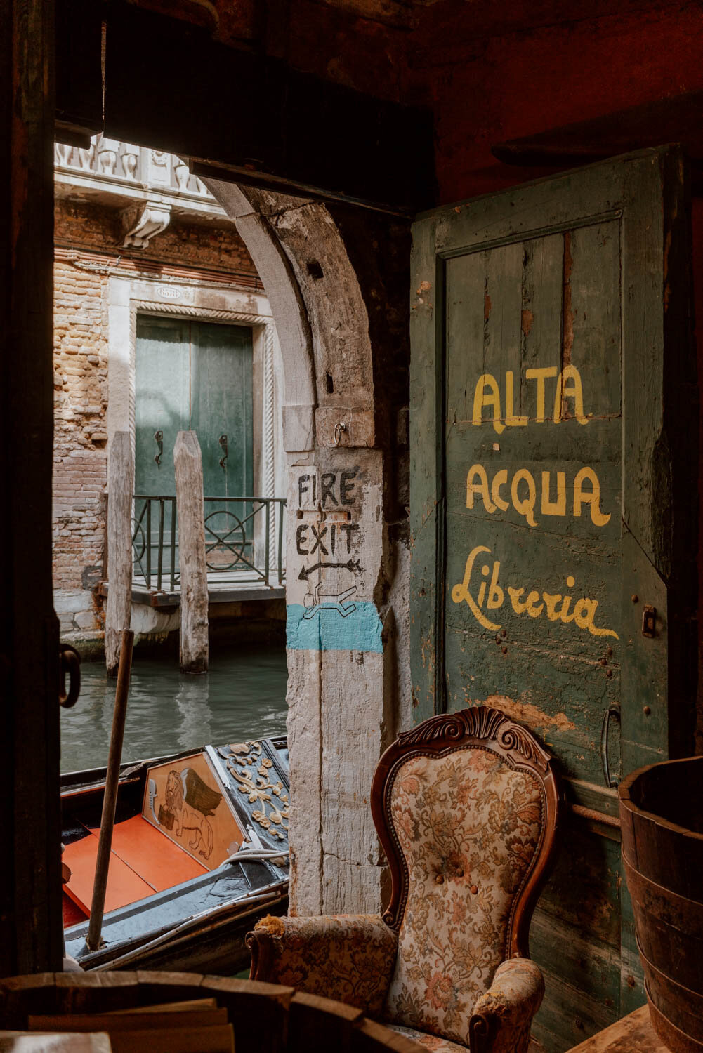 Things To Do in Venice | Acqua Alta Bookshop