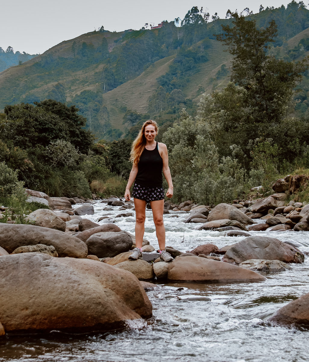 Hiking in Salento, Colombia